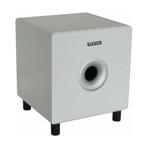 Aktiv Hi-Fi subwoofer SHFS08W / 8" bas 200W, hvid TILBUD NU Image