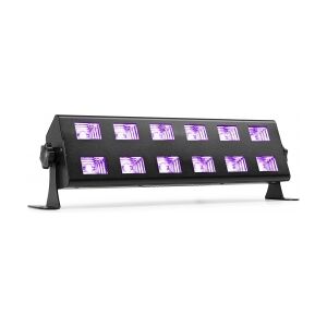 UV lys bar, BUV263 med 12 stk. kraftige UV LED / 34cm bred / solid monteringsfod Image