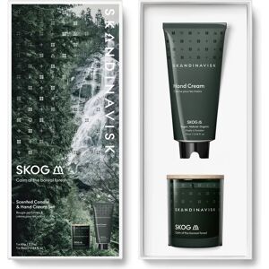 SKANDINAVISK SKOG Scented Candle & Hand Cream Set Image