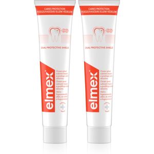 Elmex Caries Protection Tandpasta mod forfald Med fluor 2x75 ml Image