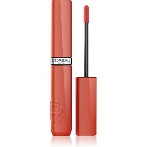 L’Oréal Paris Infaillible Langtidsholdbar flydende læbestift Giver fugt og glans Skygge 601 Worth It 4.3 ml Image