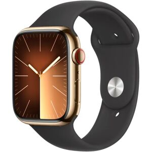 Apple Watch Series 9 Rustfrit Stål 45mm Gps + 4g Guld Som Ny Image
