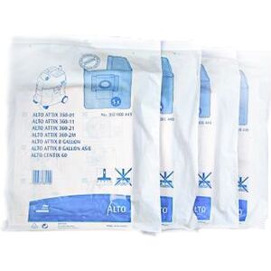 4 PAKKER Nilfisk ALTO Attix 3 350-01, 360-11, 360-21, 360-2M - Original 302000449 støvsugerposer Image