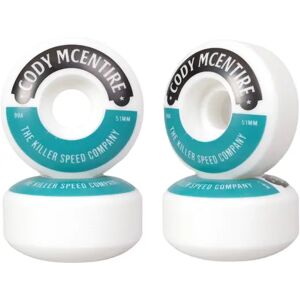 Killer Speed Co. Killer Cody Mcentire 99A Pro Skateboard Hjul 4-Pak (51mm - Cody Motto) Image