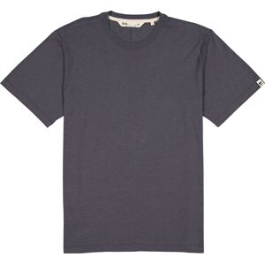 Mons Royale Men's Yonder Merino Organic Cotton T-Shirt Vintage Black, S Image