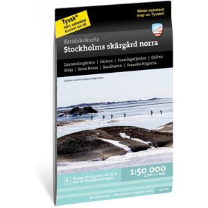 Calazo förlag Skridskokarta Stockholms skärgård - norra 1:50.000 NoColour, OneSize Image