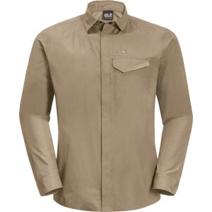 Jack Wolfskin Men's Lakeside Roll-Up Shirt Sand Dune, XL Image