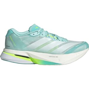 Adidas Women's Adizero Boston 13 Semi Flash Aqua/Zero Metalic/Lucid Lemon, Seflaq/Zeromt/Luclem, 40 2/3 Image