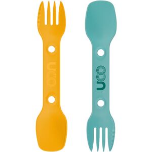 UCO Gear Utility Spork 2-Pack with Cord Gldskyblue, OneSize Image