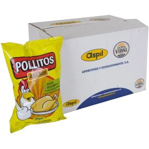 Ninguno Aspil - Pollitos Asados, caja de 28 unidades x 29g  Snack de maíz horneado sin Gluten Image