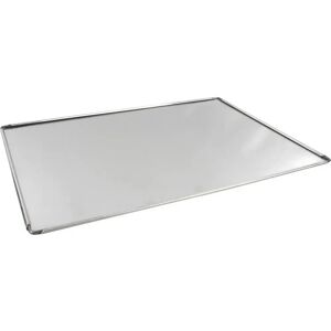Ninguno VR - BANDEJA RECTANGULAR ALUMINIO 48X34X0-5CM - Bandeja Rectangular Práctica y Resistente - Bandeja Rectangular Ideal para Hornear y Servir - Bandeja Rectangular de Acero Inoxidable Duradero - Bandeja Image