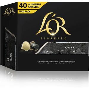 Ninguno Onyx L'OR 40 Cápsulas Maxi Pack compatibles nespresso 8711000386293 Image