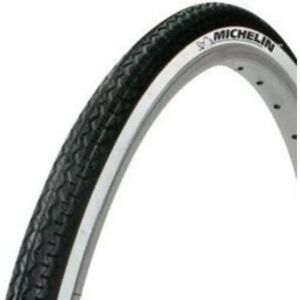 Michelin Cubierta Urbana World Tour 650x35B 26x1 1-2 35-584 Negro-Blanco - Cubierta indicada para uso urbano y trekking Image