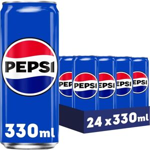 24 latas PEPSI ZERO azúcar lata 330 ml Pepsico -24 latas PEPSI normal  lata 330 ml Pepsico Image