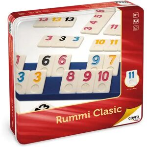 Ninguno Cayro RUMMI CLASIC METAL BOX - Juego de Mesa para 4 Jugadores Image