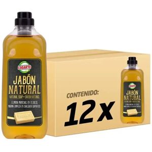 Lagarto Jabon Natural Liquido,  Caja de 12 botellas. 100% vegetal Image