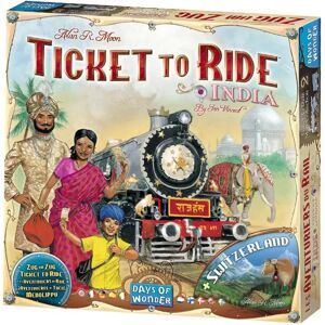 Asmodee - ¡Aventureros al Tren! India (+ Suiza) Image