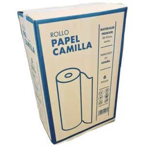 Ninguno ROLLO DE PAPEL CAMILLA .6 UNIDADES ECO BLANCO Image