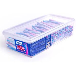Ninguno Vidal Golosinas. Twist Chicle, regaliz sabor chicle. Bandeja de 200 unidades Image