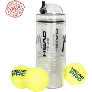 Ninguno Presurizador de pelotas de tenis y pádel HEAD X3 (Sin Bomba de aire incluida) - Mantén y recupera la presión entre partidos, marca Head Image