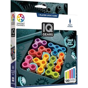 LUDILO Smart Games- IQ Gears   Juegos De Mesa Niños 7 Años O Más   Rompecabezas Niños Y Adultos   Juegos De Mesa 120 Desafíos   Juegos para Niños Y Adultos Image