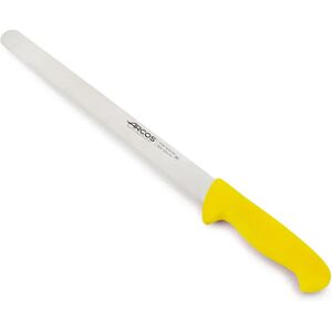 Arcos Cuchillo corte / jamonero con Hoja Acero Inoxidable 300 mm. Mango ergonómico polipropileno. serie 2900. Mango facilitar su identificación. Color amarillo. Image