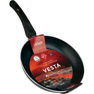 Ninguno Start Electric   Sartén Antiadherente de Aluminio Vesta - Alta Resistencia, Compatible con Inducción y Todo Tipo de Quemadores, Libre de PFOA, 3 mm de Grosor   Marca Lifestyle Image