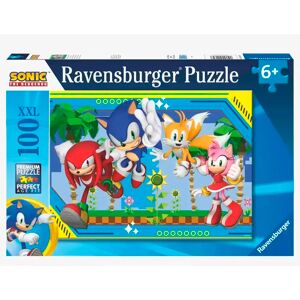 RAVENSBURGER PUZLE SONIC EL ERIZO 100 PIEZAS XXL, 01134, TIENDA CON LICENCIA OFICIAL Image