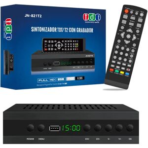 Decodificador Grabador TDT  Nueva Version 2025 con WIFI y TV DVB-T Full HD PVR Decodificador TDT HD Alta Definición TDT HD 1080p Grabador USB, WiFi, Hdmi, Scart- Dvb-t T2 H.265 Hevc Full HD Pvr Image