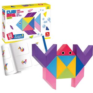 Ludilo - Cubimag Jr  Rompecabezas Niños  Tangram Infantil  Juguetes Niños 3 Años O Más  Juegos Infantiles  Juegos Educativos Niños 3 Años O Más Image