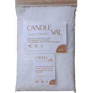 Ninguno Candleval Parafina en perlas para fabricar velas de gran calidad y muy facil manipulacion parafina con gran capacidad de absorción de colorantes y de esencias para lograr una vela perfecta Image