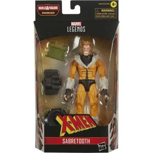 Figura de Sabretooth de los X-Men Legends Marvel Series Hasbro 15 cm con 3 piezas de figura para armar a BONEBREAKER Image