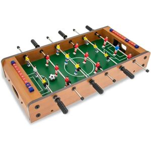 Ninguno Futbolín de Mesa de Madera - Billar de Mesa de Madera - Air Hockey de Mesa de Madera - Juegos Compactos para niños y Adultos - 1 vs 1 Mesita (BALL 2499) Image