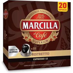 Ninguno Ristretto Marcilla , 40 cápsulas  compatibles con Nespresso Image