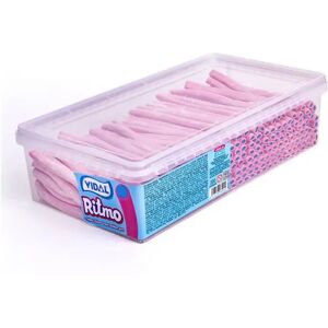 Ninguno Vidal Golosinas. Ritmo sabor Chicle, regaliz relleno sabor chicle. Bandeja de 200 unidades Image