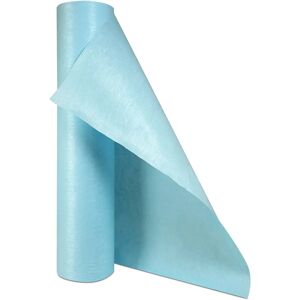 Ninguno Papel Camilla Fiselina Extrasuave Azul Precortado a 40 cm   Rollos de Papel Camilla de Poliéster y Celulosa Image