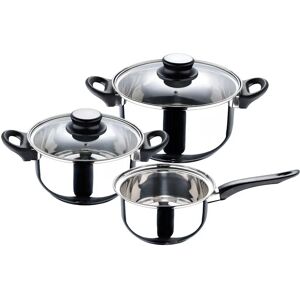 Ninguno Bateria de cocina 5 piezas SAN IGNACIO Palma de acero inoxidable apta para inducción Image