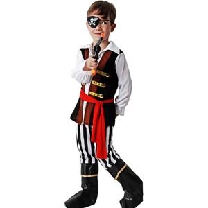 Ninguno Disfraz de pirata para niños unisex,Disfraces Pirata NiñoS, Disfraz de Pirata para Halloween, Fiesta de Piratas, Carnaval Image