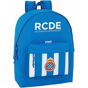 Ninguno SAFTA  RCD ESPANYOL MOCHILA 33X43X15 - Mochila Escolar Licencia Oficial - Diseño Ergonómico - Amplio Espacio de Almacenamiento - Bolsillos Multifuncionales Image