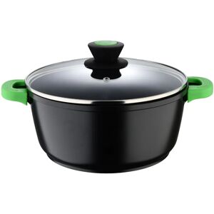 Ninguno Cacerola 24 x 10,5 cm con tapa San Ignacio Vitoria de aluminio fundido apta para induccion Image