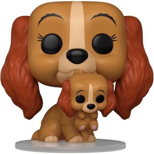 Figura Funko Pop! Disney La Dama y el Vagabundo Dama con Perrita Modelo 1553   83568 -  Original - Figuras Miniaturas Coleccionables Para Exhibición - Idea De Regalo - Mercancía Oficial - Juguetes Image