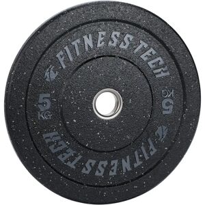 Fitness Tech Bumper Plate Alta Resistencia Hi Temp Fleck de 5kg a 25kg - Unidad Discos Image