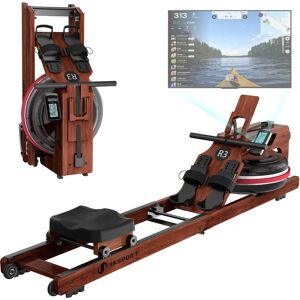 Máquina de remo de madera JASPORT R3, pantalla LCD plegable, mapa de cine, Compatible con carga máxima de 150 kg Image