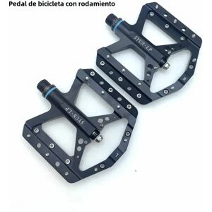 Ninguno Últimos pedales planos para bicicleta MTB Road 1 rodamientos sellados pedales para bicicleta pedales de bicicleta de montaña pedales de plataforma ancha bicicleta Image