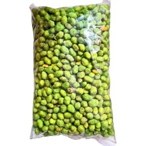 Ninguno Cacahuete Wasabi 1 Kg - Pelluz - Snack Delicioso de Cacahuete con Sabor Wasabi - Picante y Crujiente para los Amantes de Snacks Atrevidos Image