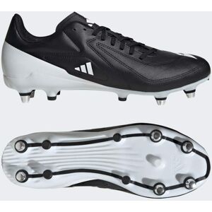 Adidas Bota de rugby RS15 césped natural húmedo Core Black / Cloud White / Silver Metallic 46 2/3 Unisex Image