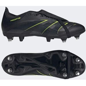 Adidas Predator League Fold-Over Tongue Soft Ground Boots Core Black / Carbon / Lucid Lemon 46 Unisex Image
