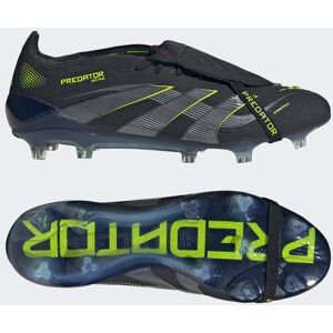 Adidas Bota de fútbol Predator Elite Fold-Over Tongue césped natural seco Core Black / Carbon / Lucid Lemon 42 2/3 Unisex Image