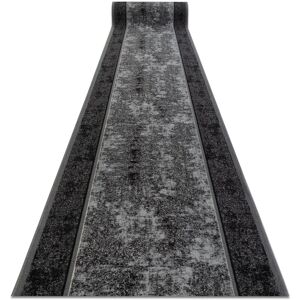 RUGSX Alfombra de pasillo con refuerzo de goma 80 cm STARK gris grey 80x400 cm Image