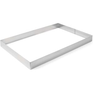 Borde rectangular para repostería de acero inoxidable 585x385x50mm Hendi 512401 Image